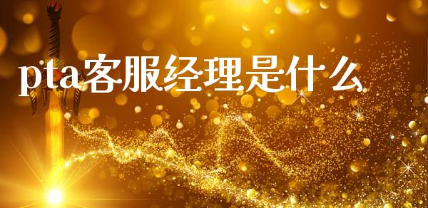 pta客服经理是什么_https://cj006.lansai.wang_外汇交易_第1张