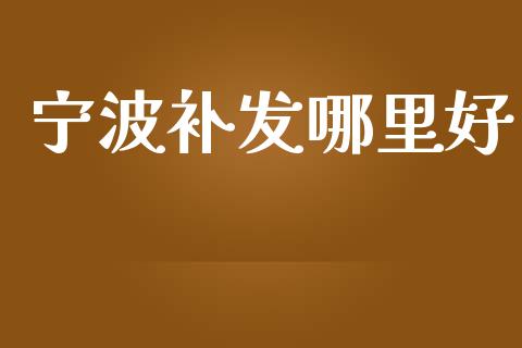 宁波补发哪里好_https://cj006.lansai.wang_债券资讯_第1张