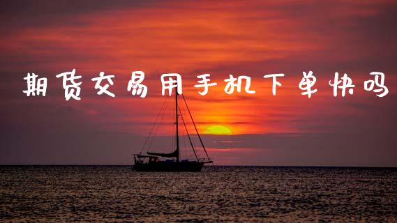 期货交易用手机下单快吗_https://cj006.lansai.wang_金融监管_第1张