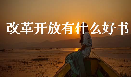 改革开放有什么好书_https://cj006.lansai.wang_债券资讯_第1张