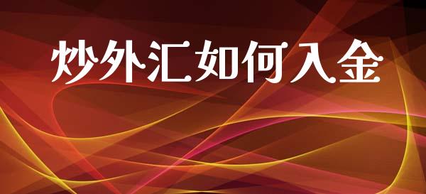 炒外汇如何入金_https://cj006.lansai.wang_债券资讯_第1张