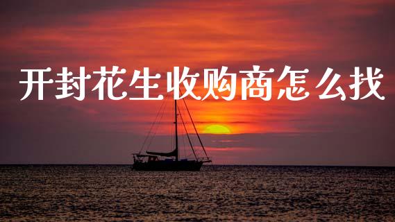 开封花生收购商怎么找_https://cj006.lansai.wang_全球市场_第1张