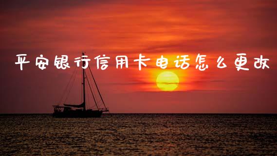 平安银行信用卡电话怎么更改_https://cj006.lansai.wang_全球市场_第1张