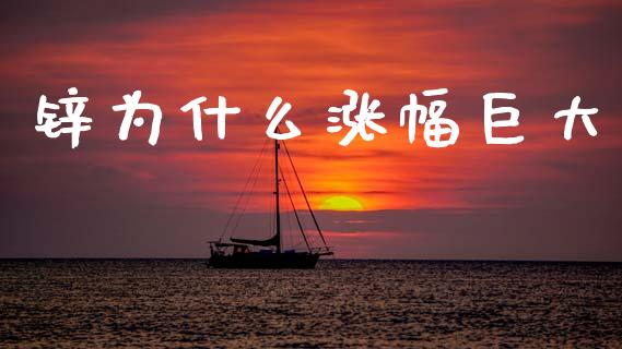 锌为什么涨幅巨大_https://cj006.lansai.wang_债券资讯_第1张