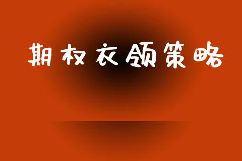 期权衣领策略_https://cj006.lansai.wang_债券资讯_第1张