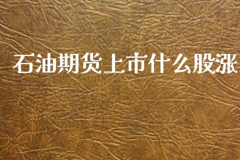 石油期货上市什么股涨_https://cj006.lansai.wang_期货开户_第1张