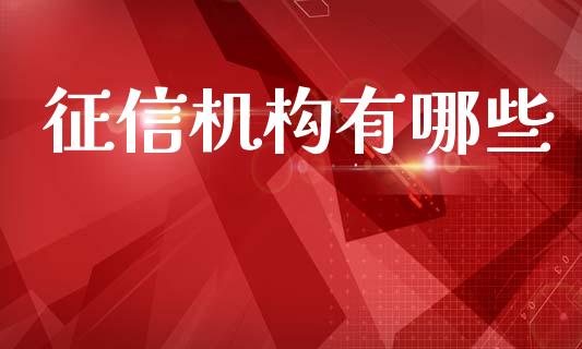 征信机构有哪些_财经新闻_第1张_期货开户_金融监管_外汇交易_债券资讯_全球市场_财经新闻 征信机构有哪些_https://cj006.lansai.wang_财经新闻_第1张