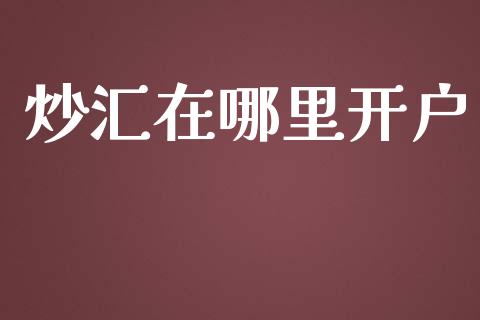 炒汇在哪里开户_https://cj006.lansai.wang_期货开户_第1张