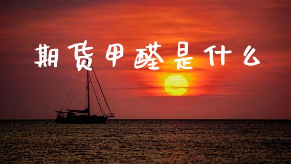 期货甲醛是什么_https://cj006.lansai.wang_外汇交易_第1张