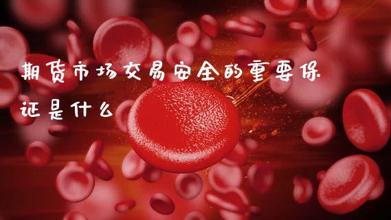 期货市场交易安全的重要保证是什么_https://cj006.lansai.wang_财经新闻_第1张