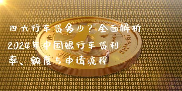 四大行车贷多少？全面解析2024年中国银行车贷利率、额度与申请流程_https://cj006.lansai.wang_外汇交易_第1张