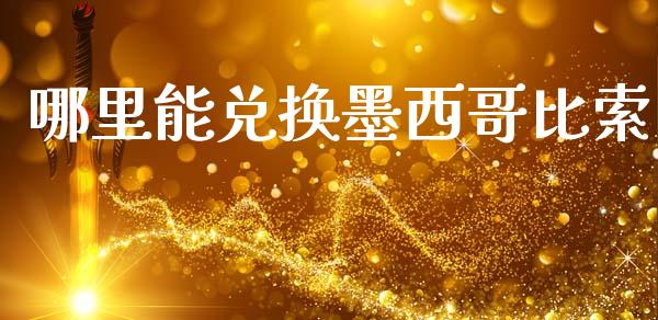 哪里能兑换墨西哥比索_https://cj006.lansai.wang_期货开户_第1张