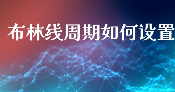 布林线周期如何设置_https://cj006.lansai.wang_金融监管_第1张