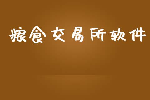 粮食交易所软件_https://cj006.lansai.wang_债券资讯_第1张
