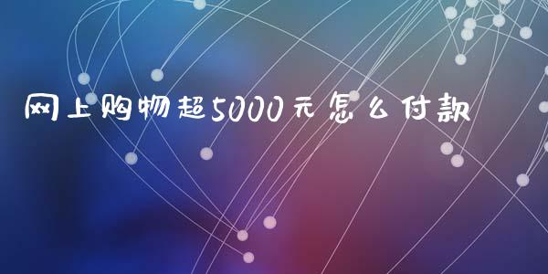 网上购物超5000元怎么付款_https://cj006.lansai.wang_债券资讯_第1张