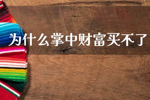 为什么掌中财富买不了_https://cj006.lansai.wang_外汇交易_第1张