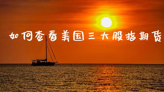 如何查看美国三大股指期货_https://cj006.lansai.wang_期货开户_第1张