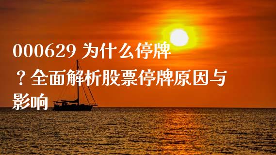000629 为什么停牌？全面解析股票停牌原因与影响_https://cj006.lansai.wang_全球市场_第1张