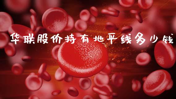 华联股价持有地平线多少钱_https://cj006.lansai.wang_财经新闻_第1张