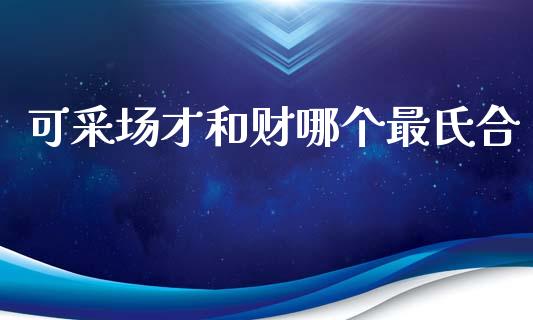 可采场才和财哪个最氏合_https://cj006.lansai.wang_债券资讯_第1张