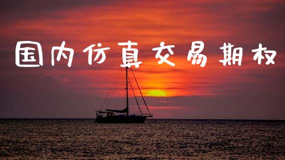 国内仿真交易期权_https://cj006.lansai.wang_债券资讯_第1张