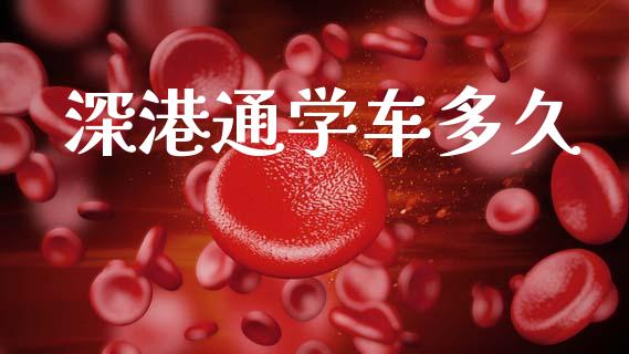 深港通学车多久_https://cj006.lansai.wang_全球市场_第1张