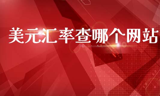 美元汇率查哪个网站_https://cj006.lansai.wang_外汇交易_第1张