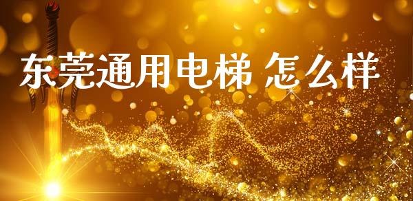 东莞通用电梯 怎么样_https://cj006.lansai.wang_金融监管_第1张