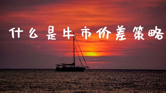 什么是牛市价差策略_https://cj006.lansai.wang_债券资讯_第1张