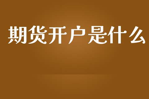 期货开户是什么_https://cj006.lansai.wang_全球市场_第1张