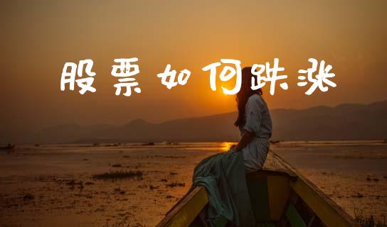 股票如何跌涨_https://cj006.lansai.wang_期货开户_第1张