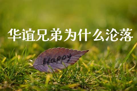 华谊兄弟为什么沦落_https://cj006.lansai.wang_外汇交易_第1张