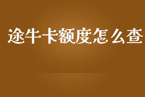 途牛卡额度怎么查_https://cj006.lansai.wang_财经新闻_第1张