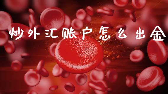 炒外汇账户怎么出金_https://cj006.lansai.wang_金融监管_第1张