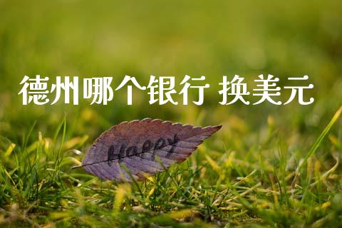 德州哪个银行 换美元_https://cj006.lansai.wang_金融监管_第1张