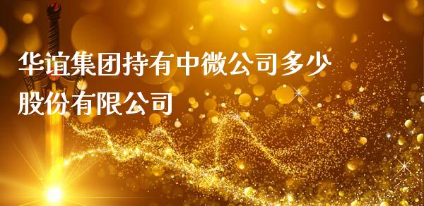 华谊集团持有中微公司多少股份有限公司_https://cj006.lansai.wang_全球市场_第1张