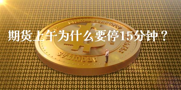 期货上午为什么要停15分钟？_https://cj006.lansai.wang_全球市场_第1张