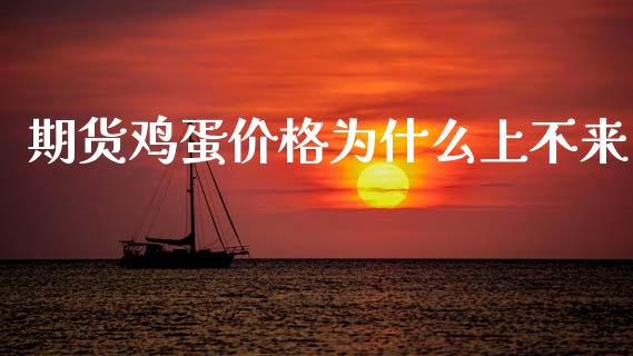 期货鸡蛋价格为什么上不来_https://cj006.lansai.wang_金融监管_第1张