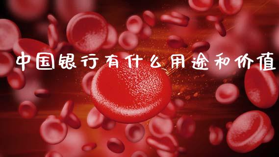 中国银行有什么用途和价值_https://cj006.lansai.wang_全球市场_第1张