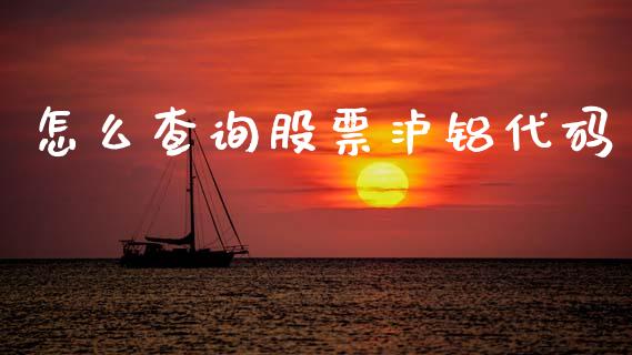 怎么查询股票泸铝代码_https://cj006.lansai.wang_债券资讯_第1张
