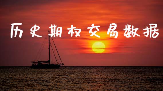 历史期权交易数据_https://cj006.lansai.wang_债券资讯_第1张
