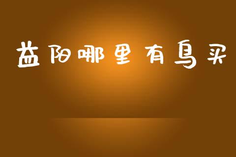 益阳哪里有鸟买_https://cj006.lansai.wang_财经新闻_第1张