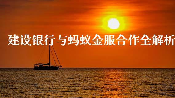 建设银行与蚂蚁金服合作全解析_https://cj006.lansai.wang_期货开户_第1张