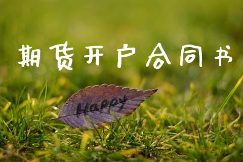 期货开户合同书_https://cj006.lansai.wang_金融监管_第1张