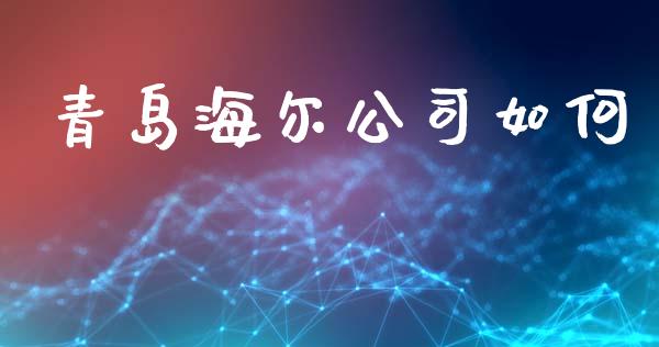 青岛海尔公司如何_https://cj006.lansai.wang_债券资讯_第1张
