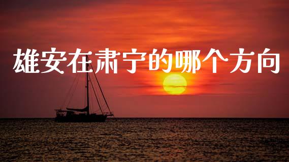 雄安在肃宁的哪个方向_https://cj006.lansai.wang_期货开户_第1张