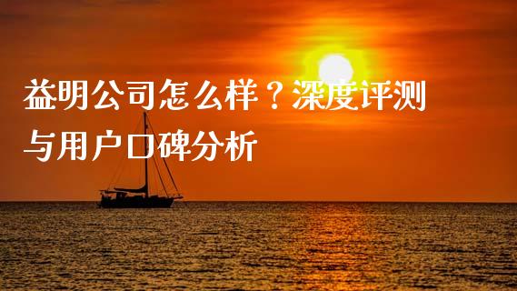 益明公司怎么样？深度评测与用户口碑分析_https://cj006.lansai.wang_全球市场_第1张