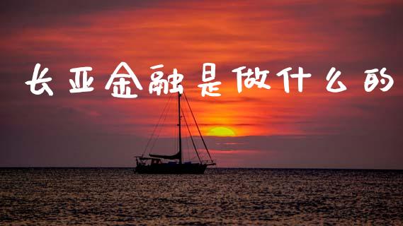 长亚金融是做什么的_https://cj006.lansai.wang_债券资讯_第1张