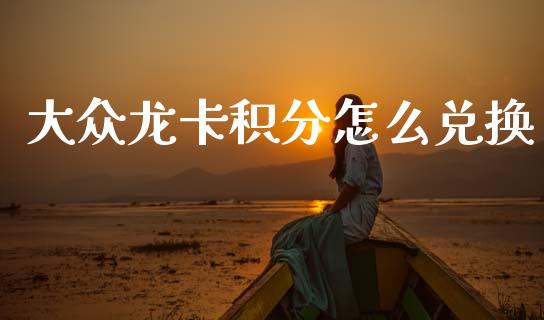 大众龙卡积分怎么兑换_https://cj006.lansai.wang_全球市场_第1张