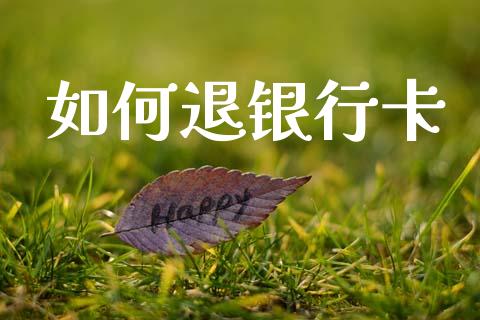 如何退银行卡_https://cj006.lansai.wang_期货开户_第1张